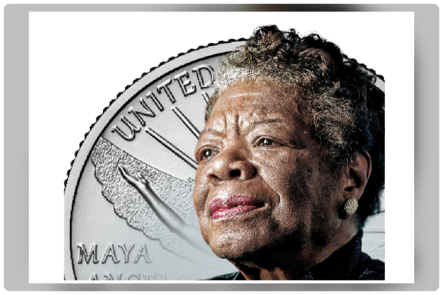 Dr. Maya Angelou on the U.S. quarter