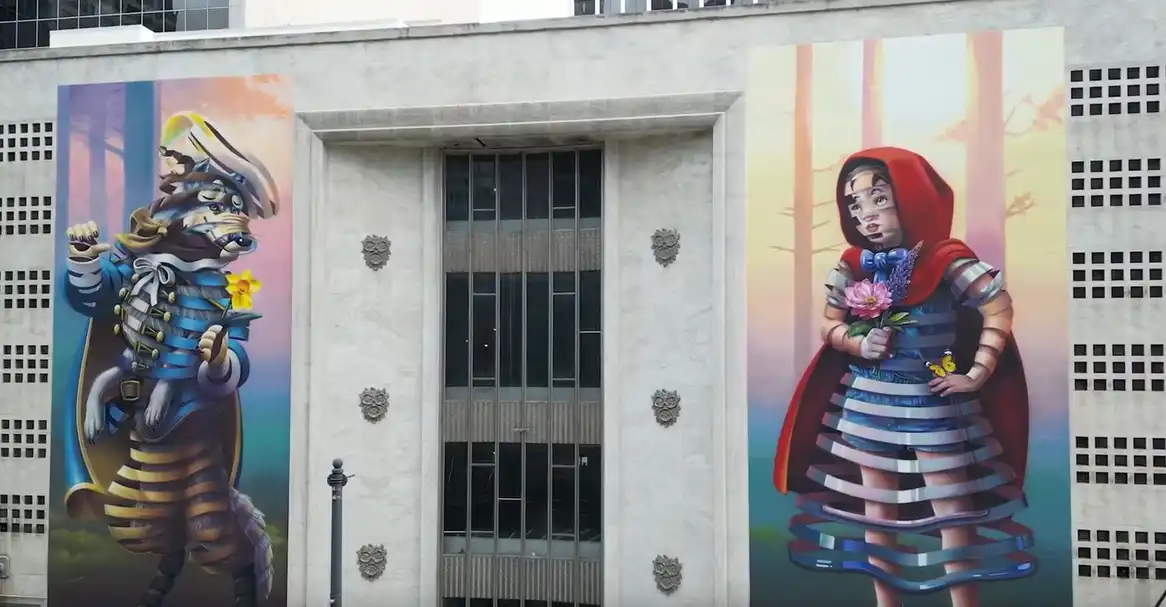 Commissioner Ellis, Art Community will Unveil 9 Murals on Downtown Buildings