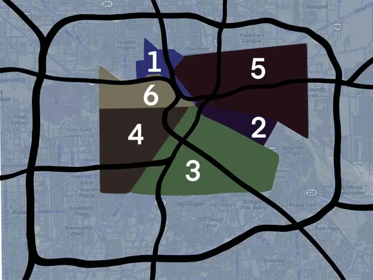 THE WARDS OF HOUSTON