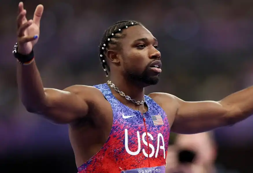 Noah Lyles The Fastest Man in the World at the Paris 2024 Olympics