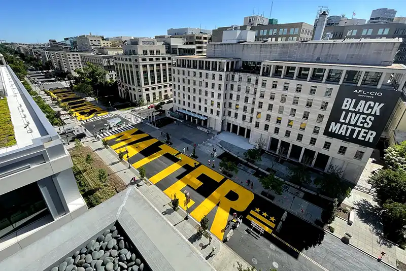 Black Lives Matter Plaza Washington D.C.