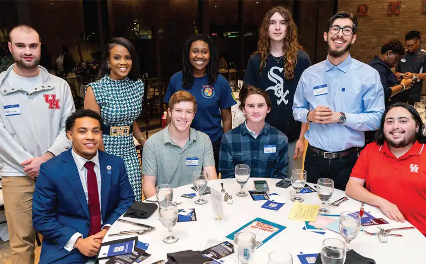 TEXAS SOUTHERN UNIVERSITY STUDENTS JOIN BLACK AND JEWISH UNITY DINNER