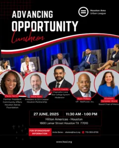 Houston Area Urban League Hosts 2025 Advancing Opportunity Luncheon: The Future of Opportunity