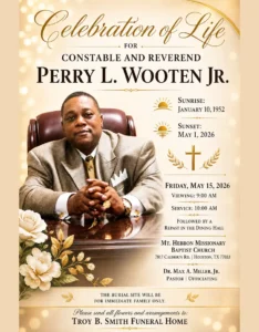 Celebration of Life For Perry L. Wooten, Jr