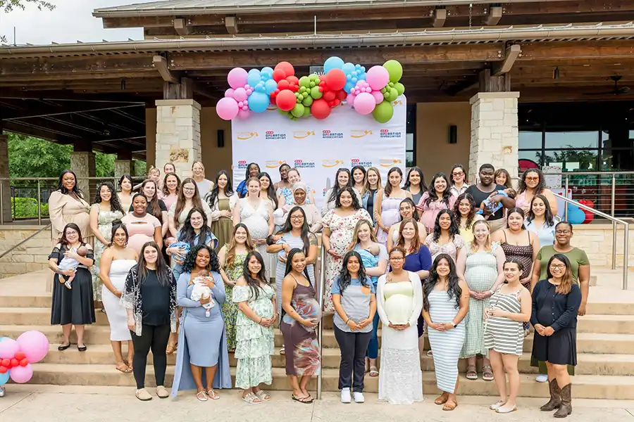 H-E-B Hosts 20th Baby Shower for Military Moms
