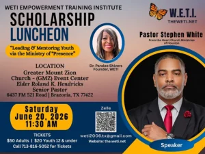 WETI Empowerment Training Institute Scholarship Luncheon June 20