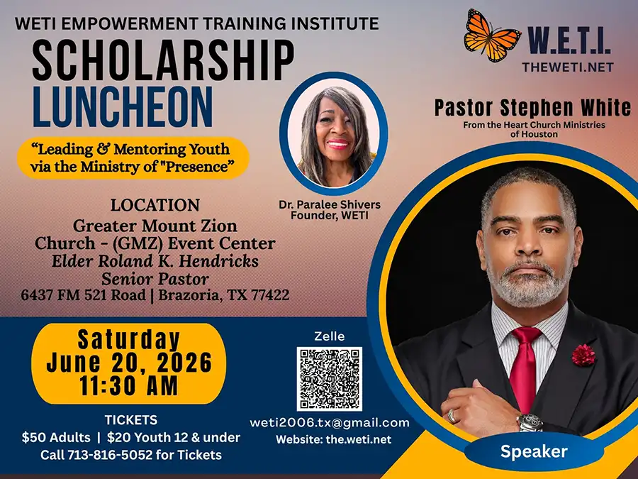 WETI Empowerment Training Institute Scholarship Luncheon June 20