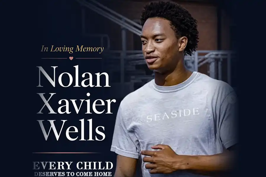 ADDITIONAL FUNERAL INFORMATION FOR 18-YEAR-OLD NOLAN XAVIER WELLS ANNOUNCED AS FAMILY CONTINUES TO DEMAND ANSWERS INTO HIS DEATH