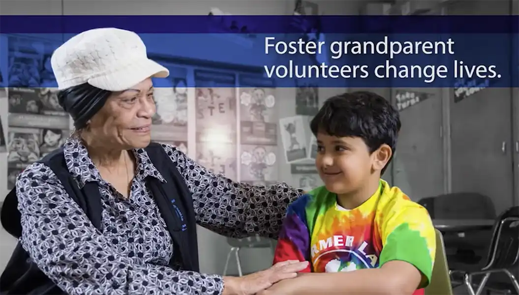 Foster Grandparent Program Recruits Volunteers to Mentor Children