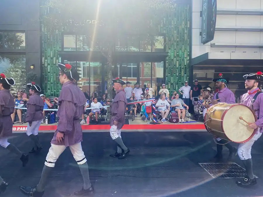 Lone Star College-Montgomery’s historical marching band recognized for spirited performance