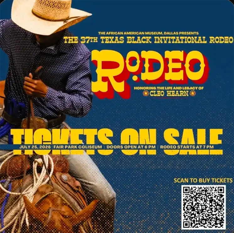 SADDLE UP! AFRICAN AMERICAN MUSEUM, DALLAS, TO HOST 37TH ANNUAL TEXAS BLACK INVITATIONAL RODEO ON SATURDAY, JULY 25, AT FAIR PARK COLISEUM