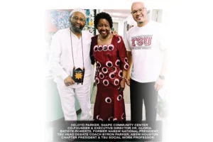 SOCIAL WORKERS SHAPE COMMUNITY CENTER WITH $25,000 DONATION