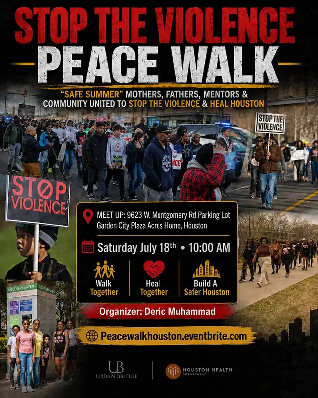 STOP THE VIOLENCE PEACE WALK