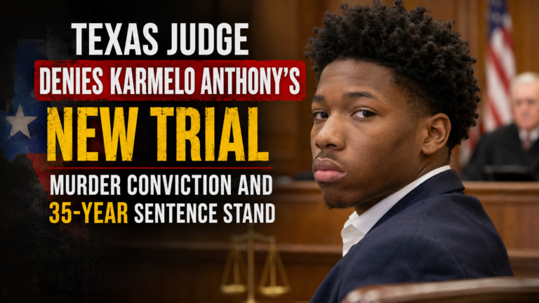 Texas Judge Denies Karmelo Anthony’s Request for New Trial