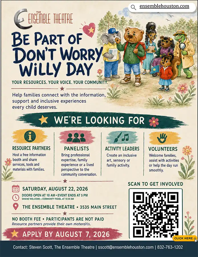 Help Us Spread the Word: Don’t Worry Willy Day in Houston