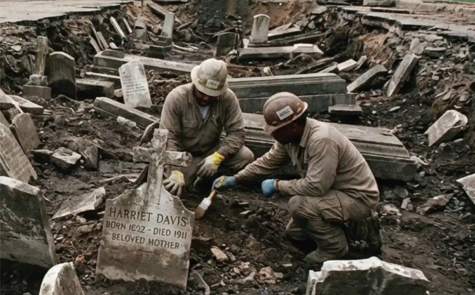 THE RECLAMATION OF EVERGREEN CEMETERY