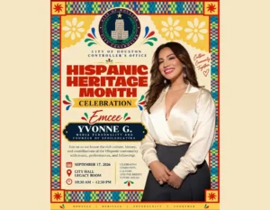 CITY CONTROLLER CHRIS HOLLINS TO HOST HISPANIC HERITAGE MONTH CELEBRATION AT CITY HALL