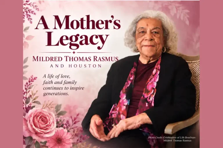 A Mother’s Legacy: Mildred Thomas Rasmus and Houston