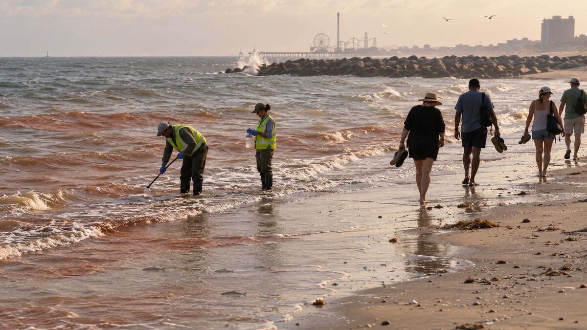 Red Tide Warning Issued for Galveston and Bolivar Beaches