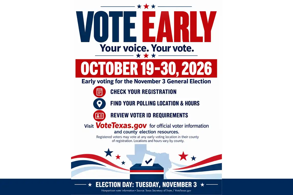 Early Voting us October 19-30