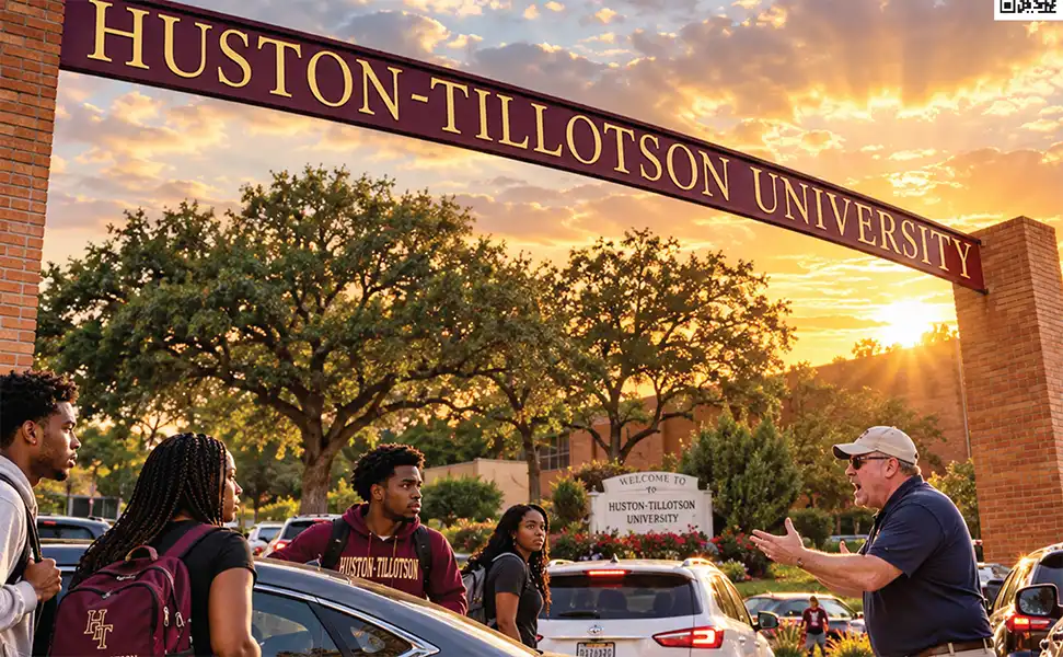 HUSTON-TILLOTSON UNIVERSITY PARKING DISPUTE