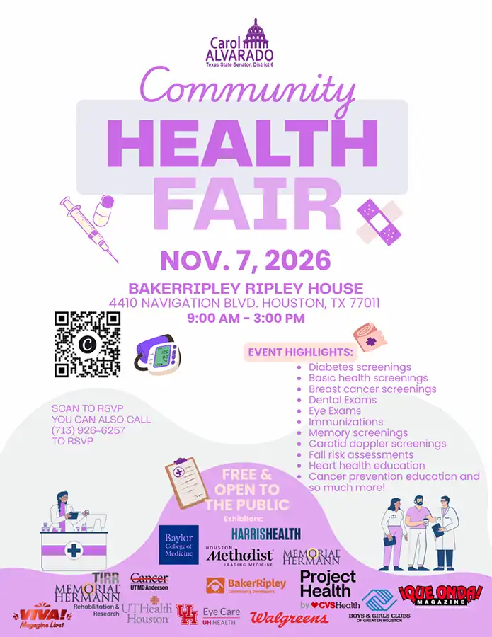 Join us for our Health Fair November 7th!