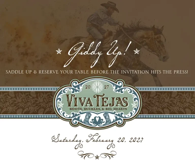Saddle Up for VIVA Tejas 2027 🤠 Reserve Your Table Before the Print Deadline