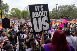 TSU Students Join Actor Kendrick Sampson and Commissioner Ellis’ Office to March to the Polls